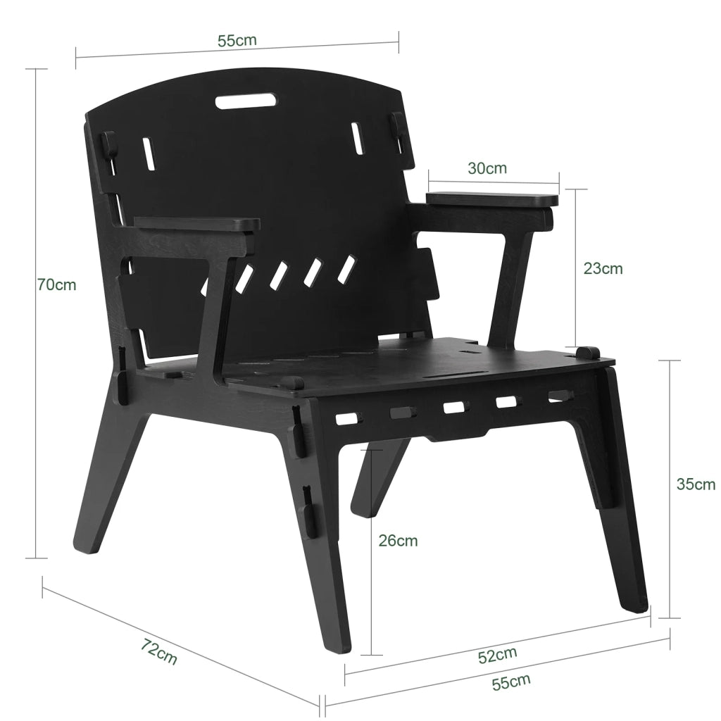 Sedia Da Cucina Con Schienale Sedia Da Bar Sgabello Nero 72x55x70.5cm HFST02-SCH