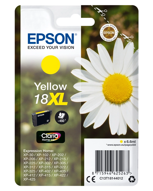 Epson Daisy Cartuccia Giallo XL