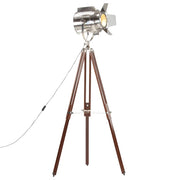 Lampada a Treppiede a Pavimento Legno Massello di Mango 180 cm cod mxl 65407