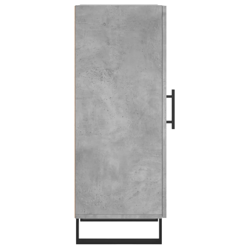 Credenza-Buffet-Armadio da cucina Grigio Cemento 34,5x34x90 cm in Legno Multistrato 477321