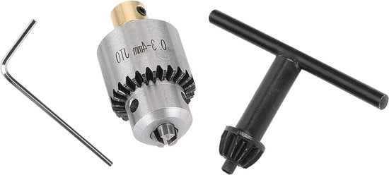 Houders di diametro 0.3-4mm per borchie metalliche a cono montate su testa di trapano - Tornio elettrico per trapano a mano.