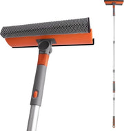 Aspiratore 2 in 1 per doccia e finestre con maniglia telescopica da 120 cm