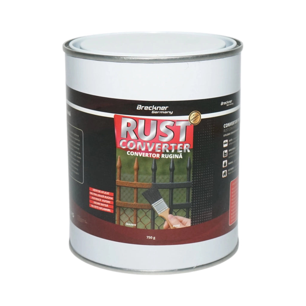 Convertitore di ruggine – soluzione per neutralizzare e rimuovere la ruggine, 750 g – Breckner Germany