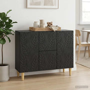 Credenza Nero 89 x 34,5 x 60 cm Legno ingegnerizzato 895116