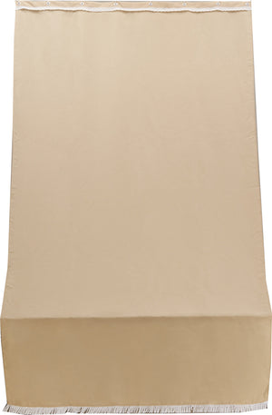 Tenda da Sole per Sormonto 140x250 cm in Poliestere con Anelli Ranieri Beige