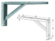MENSOLE ZN PORTAPIANI ART.139 CM.30