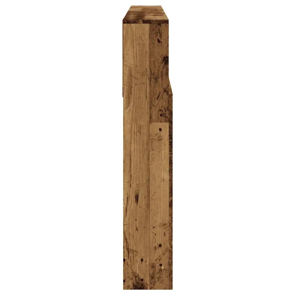 Testiera con Contenitore Legno 180x19x103,5 cm in Truciolato