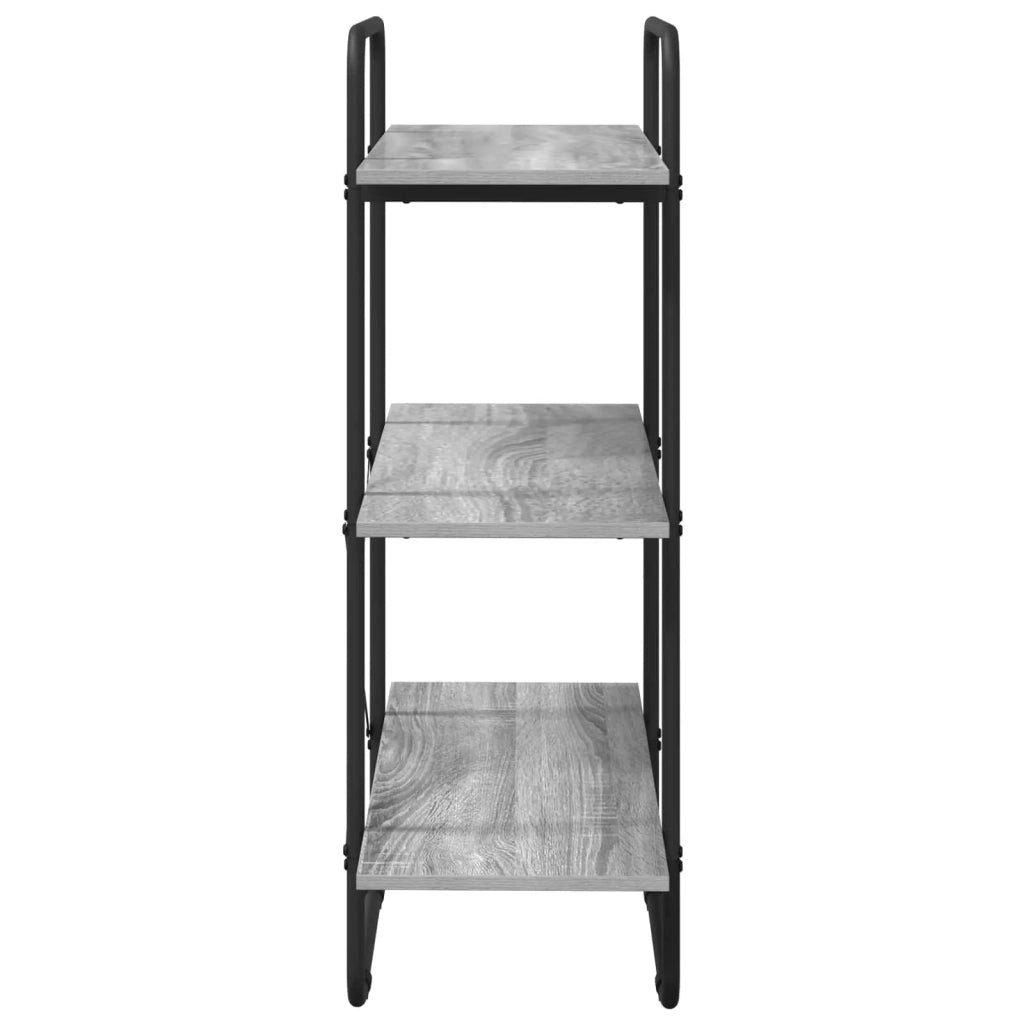 Libreria 3 livelli 80 x 35 x 105 cm PB Sonoma grigio 8007819