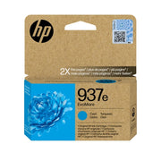 HP Cartuccia di inchiostro ciano originale 937e EvoMore