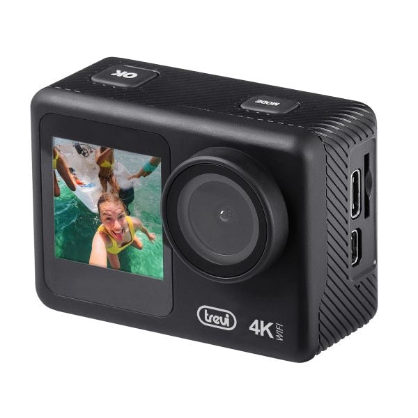 Trevi go 2550 4k fotocamera per sport d'azione full hd wi-fi 86 g - GO 2550 4K BLK