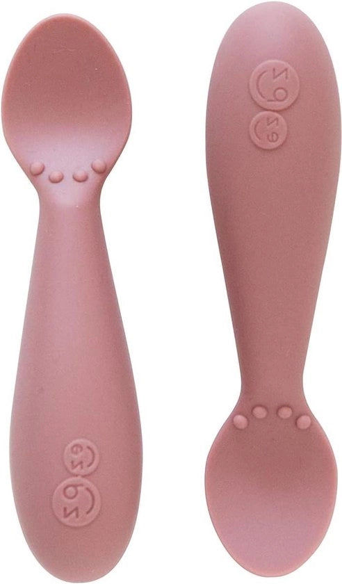 Cucchiaio in silicone per alimentazione dei bambini, set di utensili per bambini