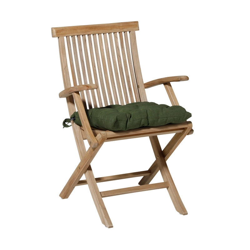 Galette de chaise de jardin PANAMA 45 x 45 cm - MADISON SÃ©rie Classique - Vert