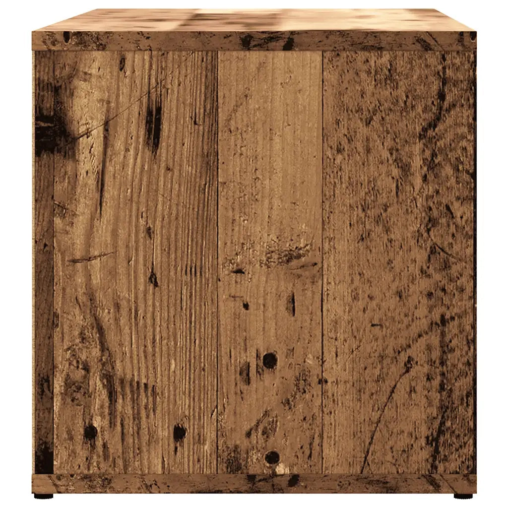 Mobile Porta TV Legno Antico 80x34x35,5 cm Legno Multistrato 856010
