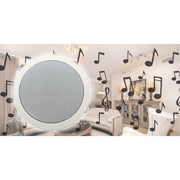 Trade Shop - Cassa Acustica 18 21 Cm Da Incasso Filodiffusione Negozi Impianti Audio Auto 6w -