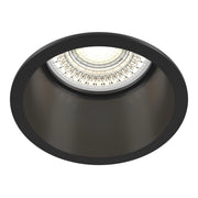 Faretto da incasso Downlight in Alluminio Reif Nero