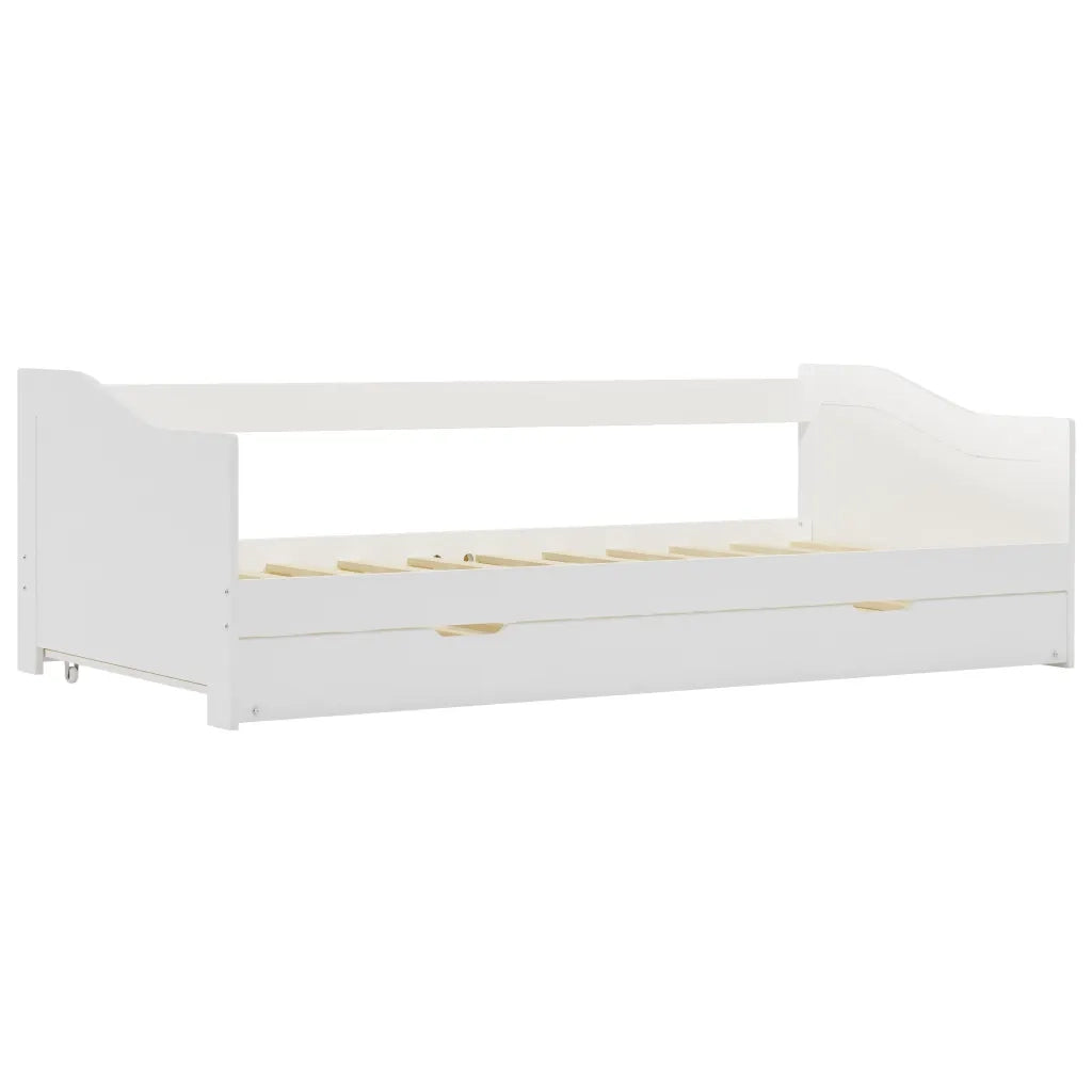 Divano Letto a Scomparsa senza Materasso Legno Pino 90x200 cm 283149