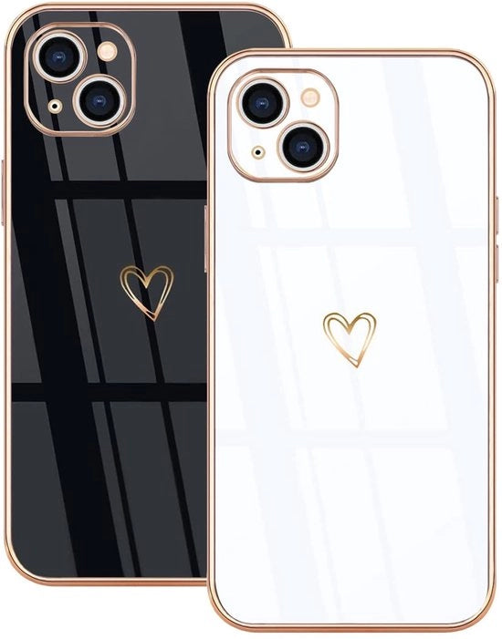 Telefonomo iPhone 14 - Copertura Schok-Resistente - Hoes TPU/Silicona - Leggero - Disegno a Maglia - Progettazione Ultra-Compatta - Protezione per Telefono