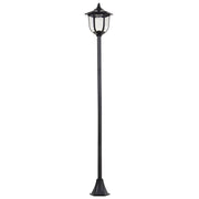 LAMPIONE DA ESTERNI CON 6 LUCI LED ACCENSIONE AUTOMATICA IMPERMEABILE