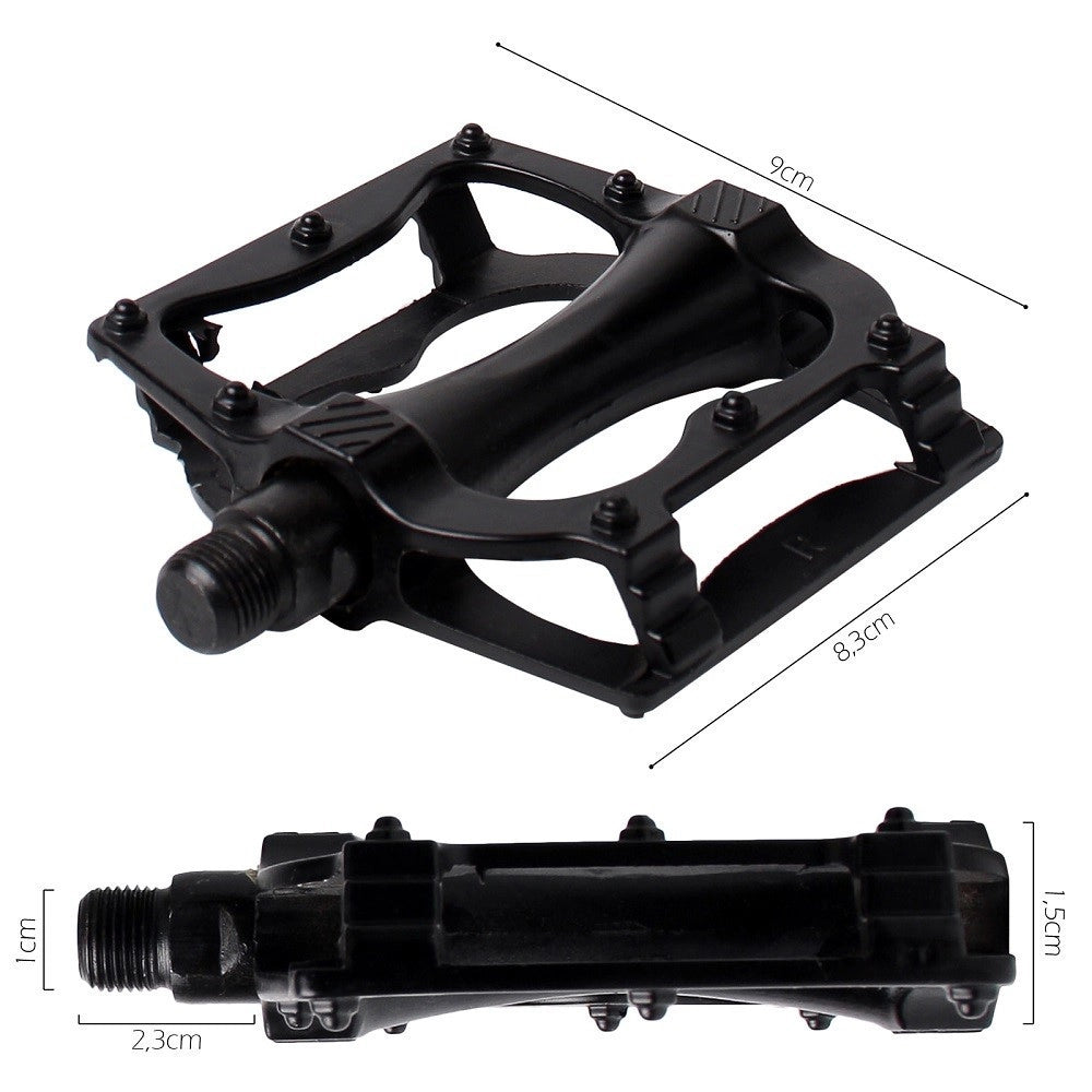 Trade Shop - Coppia Pedali Per Bici Bicicletta In Lega Di Alluminio Attacco Universale Xc-2515 -
