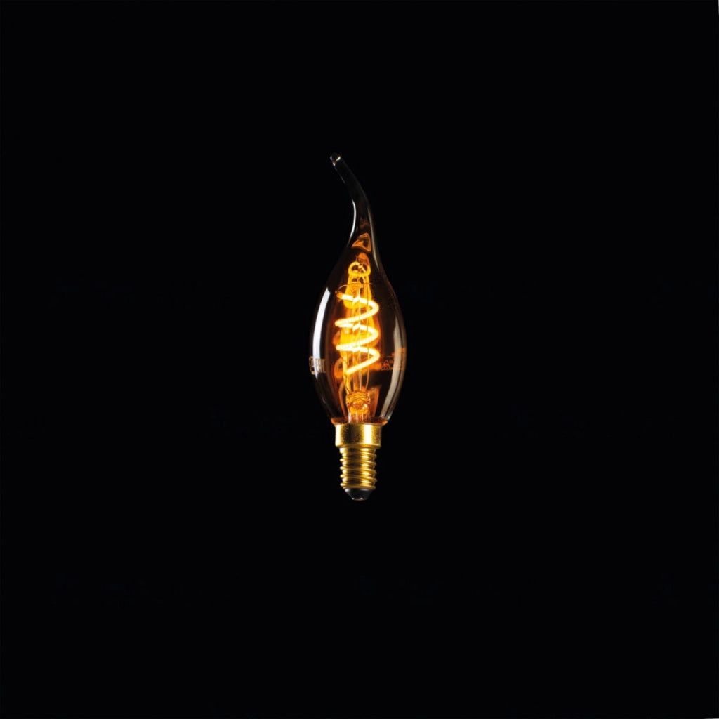 Kanlux lampadina LED candela E14 2,5W 1800K ambra