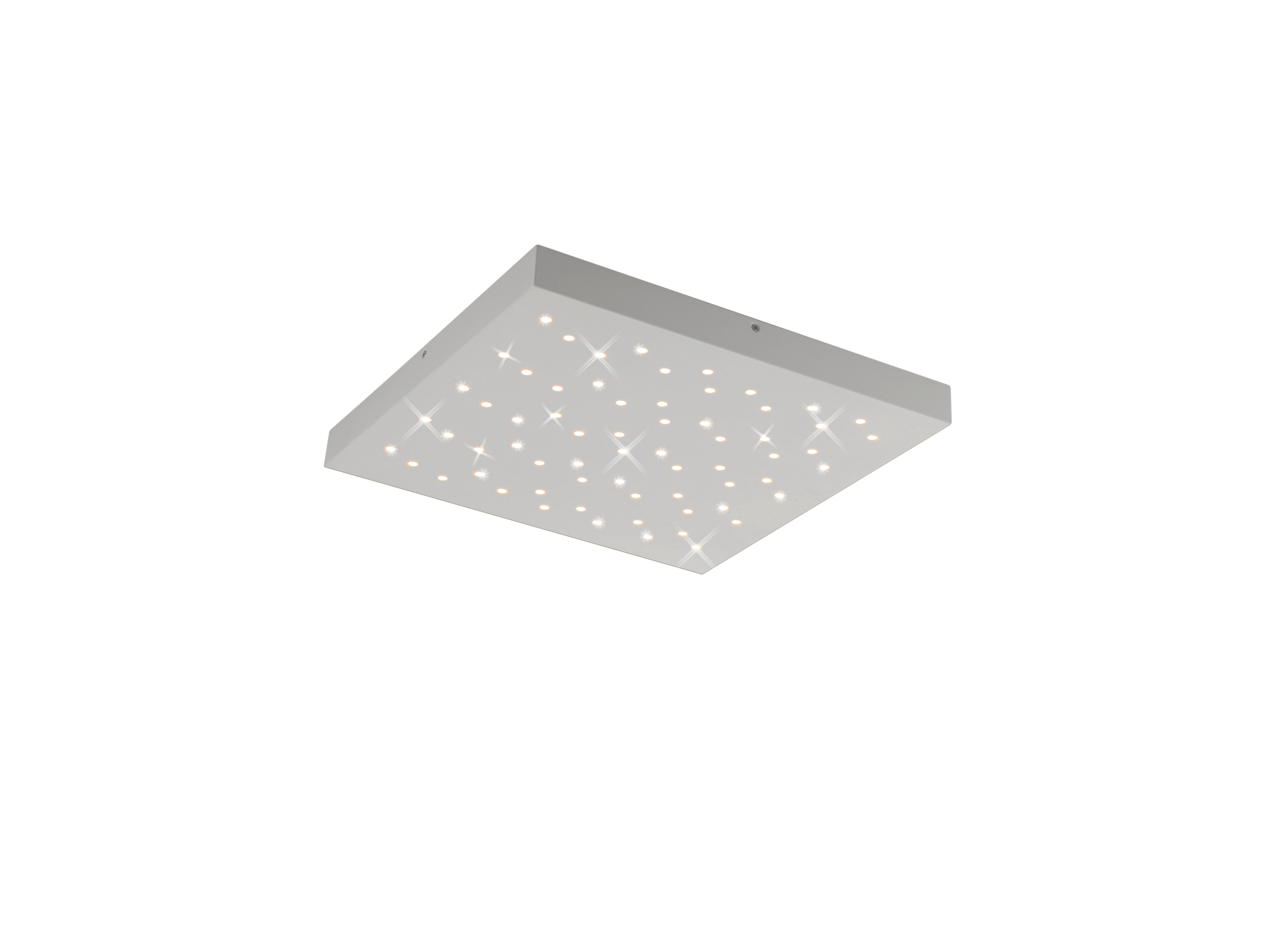 Plafoniera da Interno a LED in Metallo Bianco Opaco