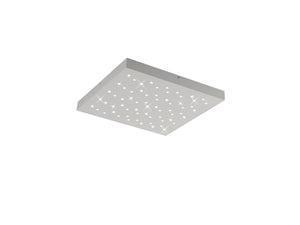 Plafoniera da Interno a LED in Metallo Bianco Opaco