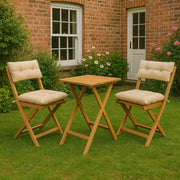 Salottino Outdoor Isso, set Salotto da Esterno 2 Posti, Marrone