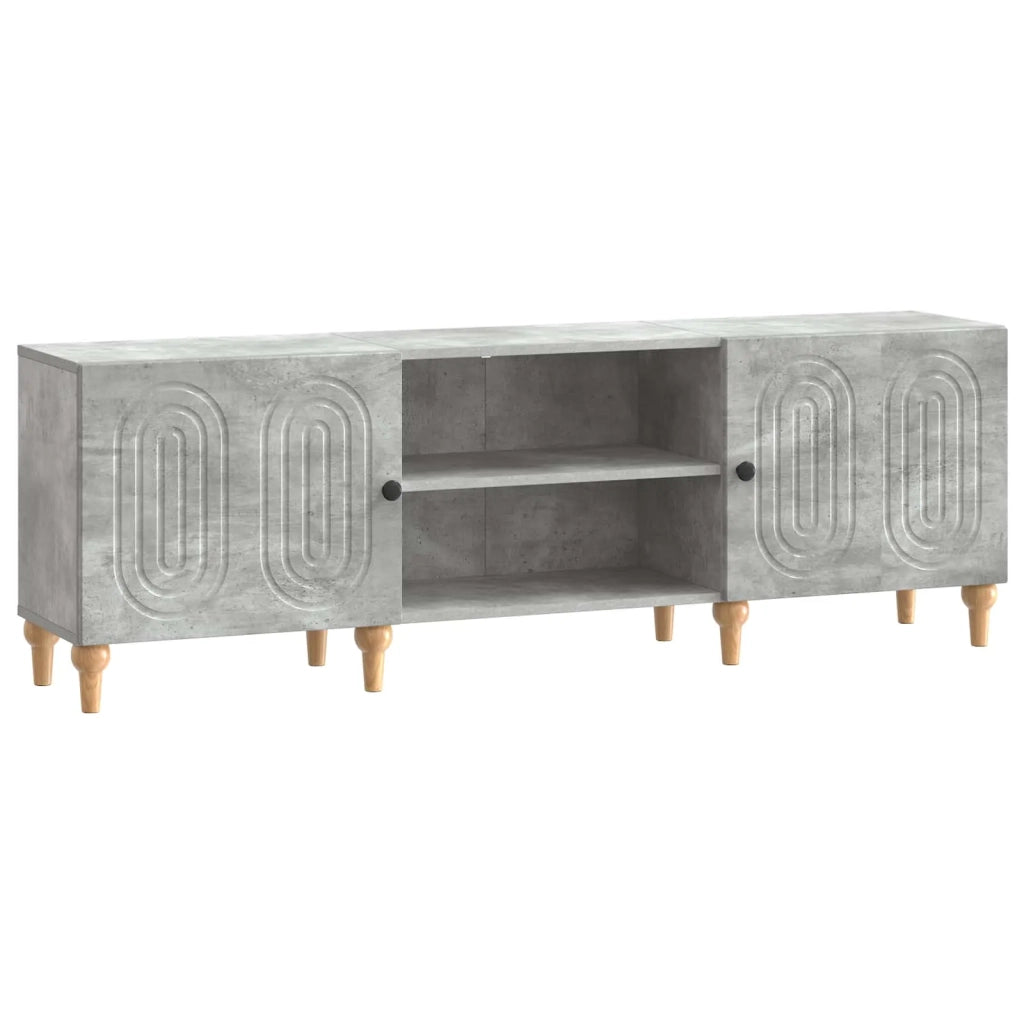 Mobile TV Grigio Cemento 150 x 31 x 50 cm Legno ingegnerizzato