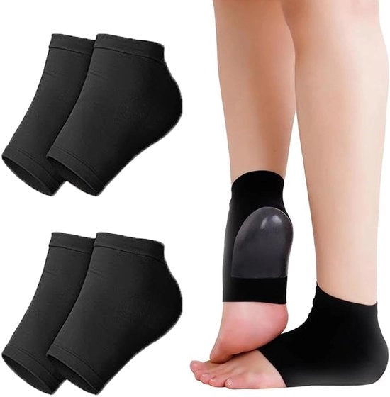 Calzini con protezione per i piedi - Hielbescherming - Hielkussens - Anti-slip - Nylon duraturo - Luce per il sollievo dal dolore ai piedi - Hielbeschermers 

Modello: 
Telaio: Nylon 100%
Protezione: Hielbescherming
Anti-slip: Sì
Luce: Sì