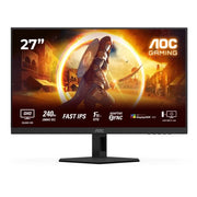 Aoc g4 q27g4zr monitor pc 68,6 cm (27") 2560 x 1440 pixel quad hd led nero, rosso