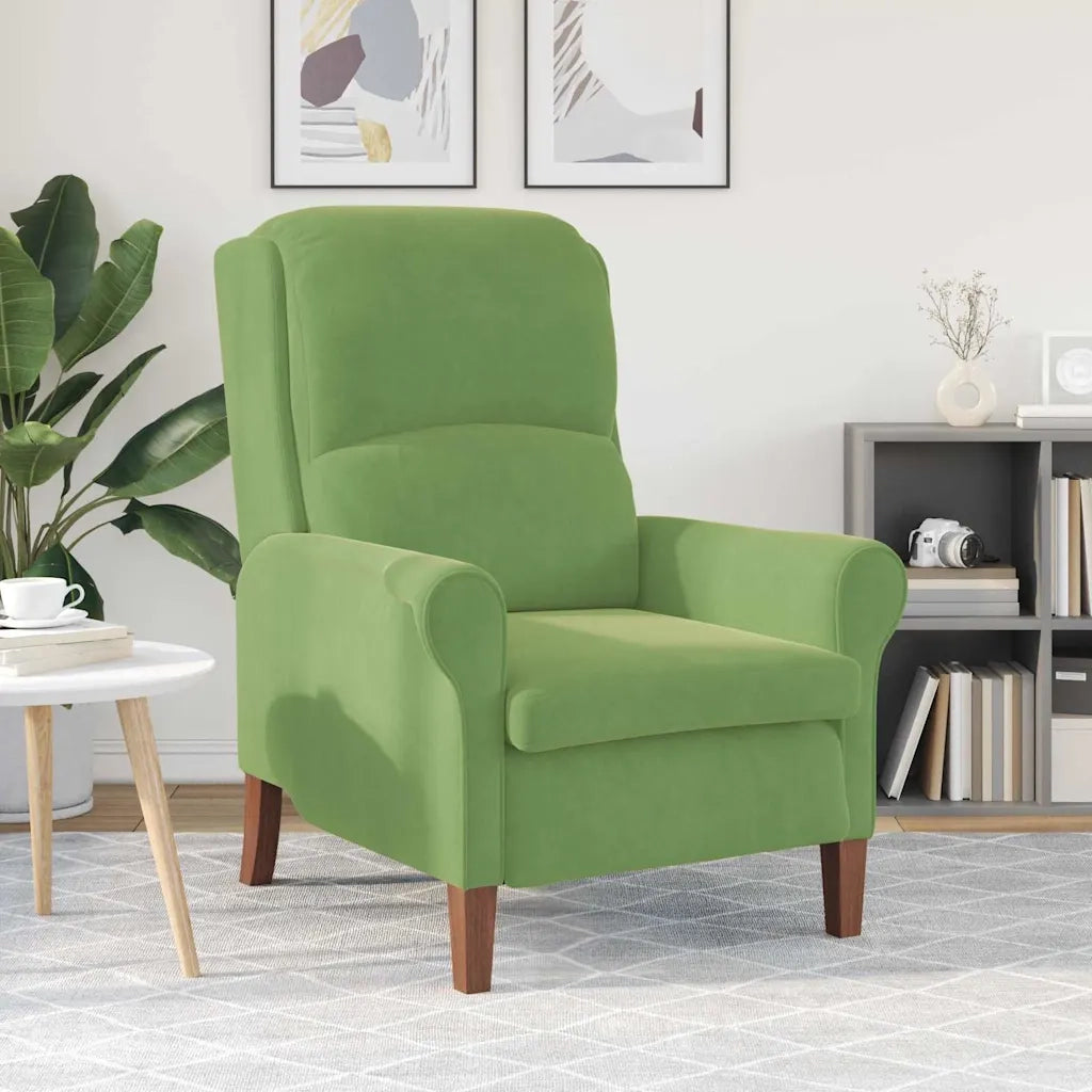 poltrona Verde chiaro Velluto 42009860