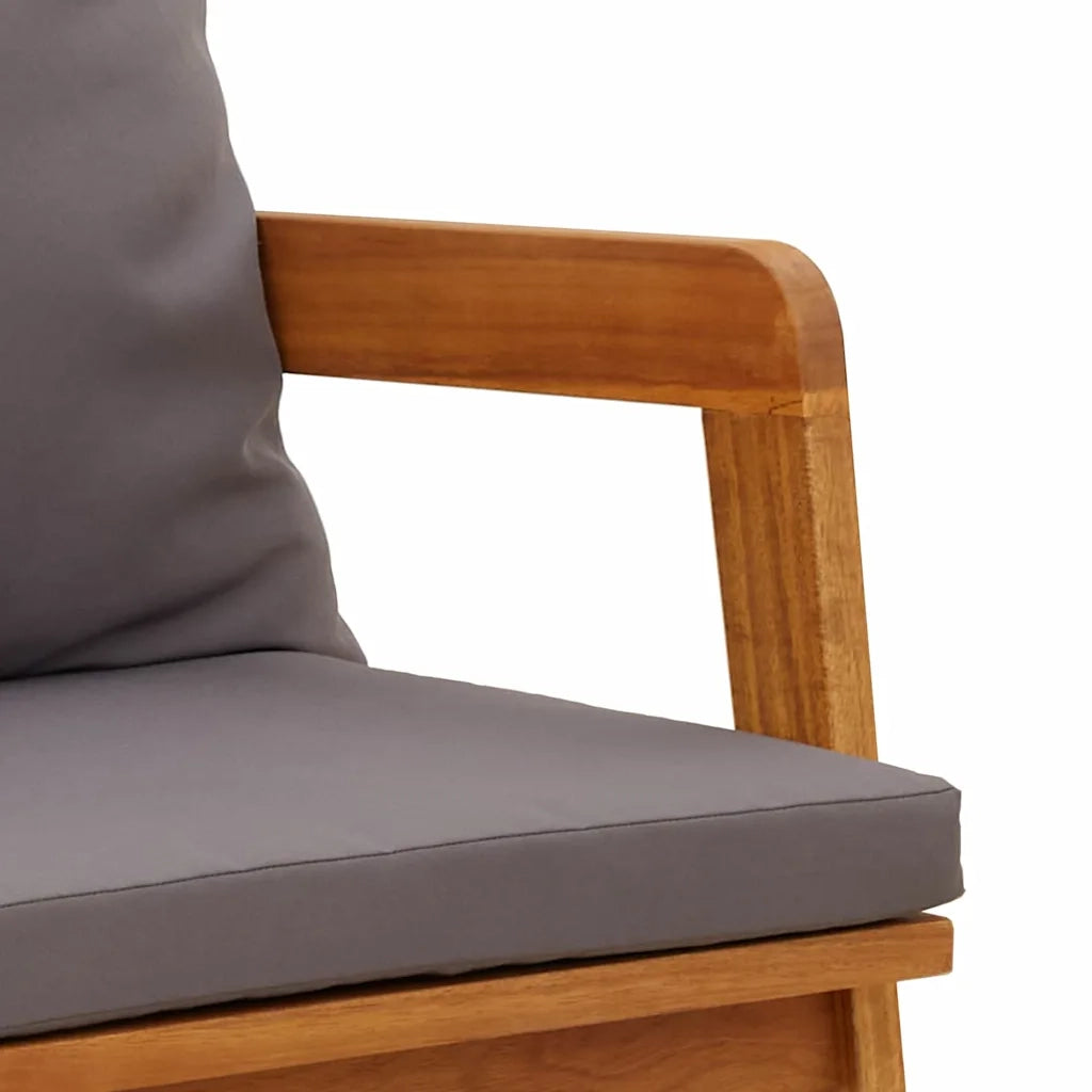 Panchina da giardino Olio Naturale Legno di Acacia Massello 4106461