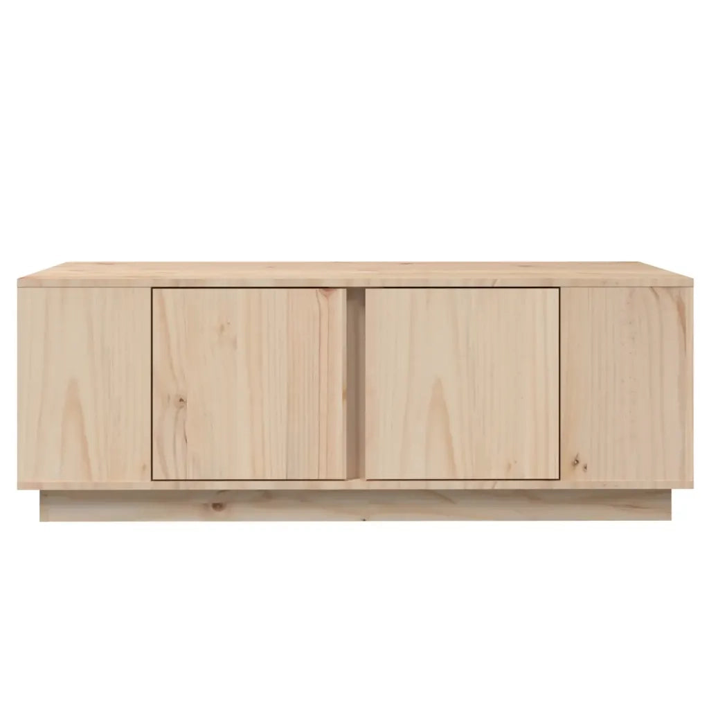 Tavolino da salotto | Tavolino da caff¨¨ | Tavolino da Soggiorno 110x50x40 cm in Legno Massello di Pino