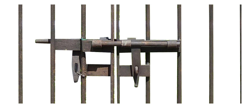 Biscottini Cancello in ferro pieno L335xPR12xH245 cm. Made in Italy interamente forgiato