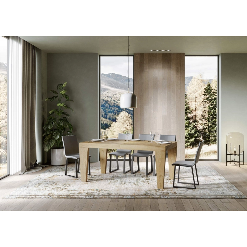 Tavolo allungabile 90x180/440 cm Spimbo - Quercia Natura