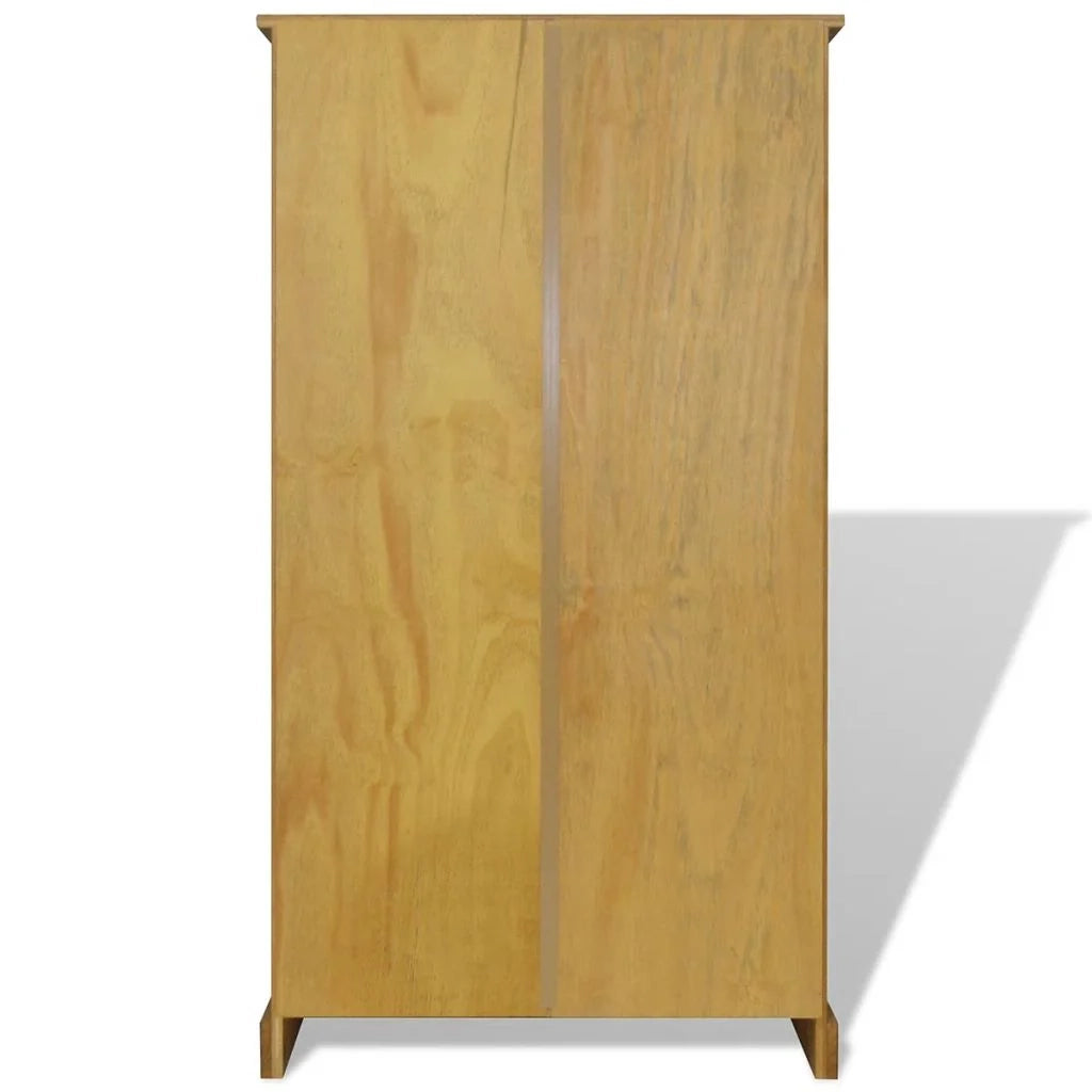 Libreria/mobile/mobile di design/libreria in pino a 4 ripiani 150 cm marrone 2702017/2