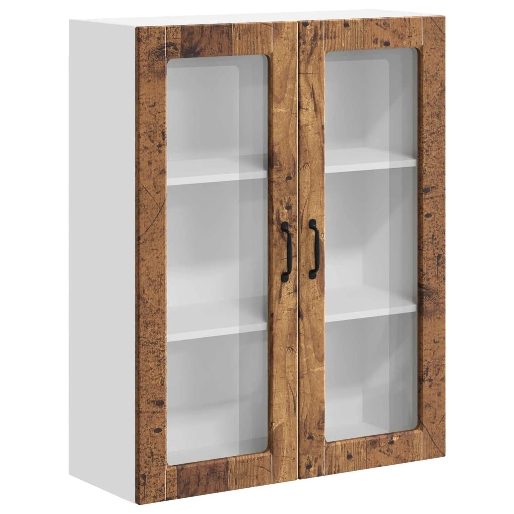 Pensile cucina-Mobile Cucina da Parete Legno vecchio 80 x 31 x 100 cm Legno multistrato