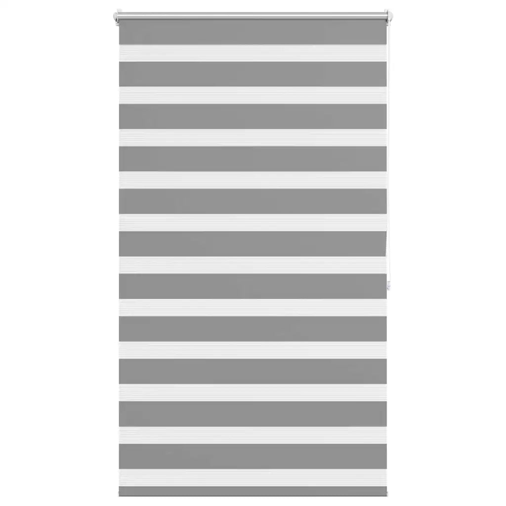 Tenda a rullo zebra-Tenda avvolgibile 100,9x175 cm Larghezza tessuto 96,7 cm grigio