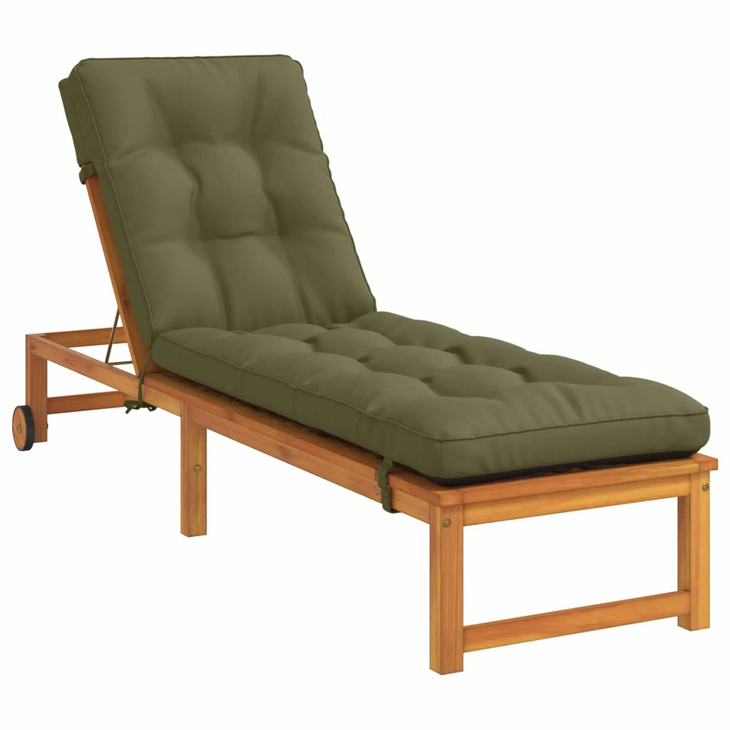 Cuscino per Lettino VIANEN 100% Poliestere Verde Oliva 953830