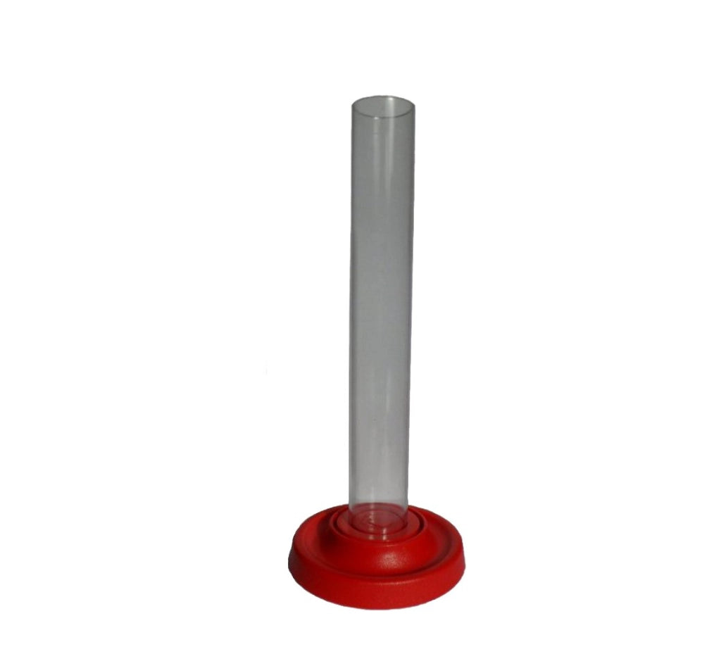 CILINDRO TRASPARENTE cc 200, Ø 32x27h