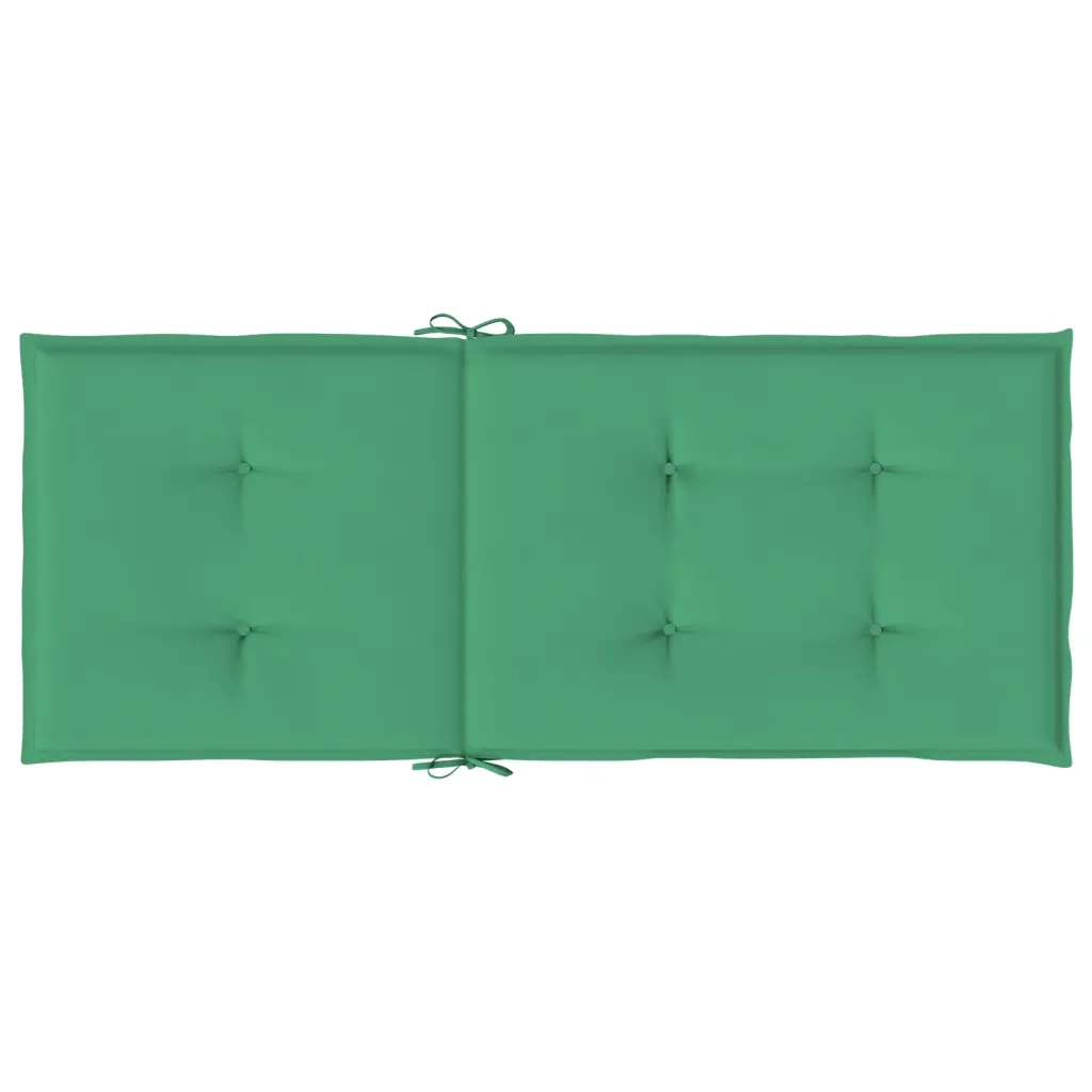 Cuscini per Sedie 4 pz Grigi 120x50x3 cm in Tessuto