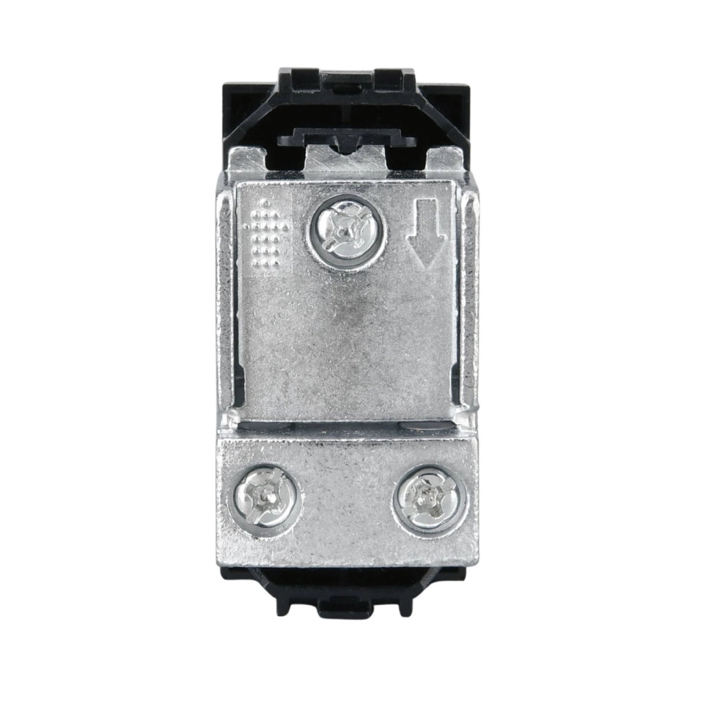 Connettore Presa TV Terminale Maschio  MBL Nero 1M Compatibile Bticino Living International BLN2250