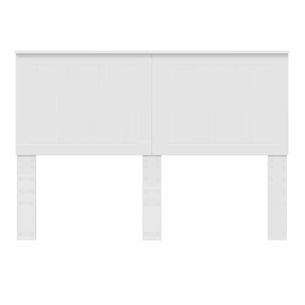 Testiera | Testata con Testiera | Testata Bianco 140 cm Legno multistrato