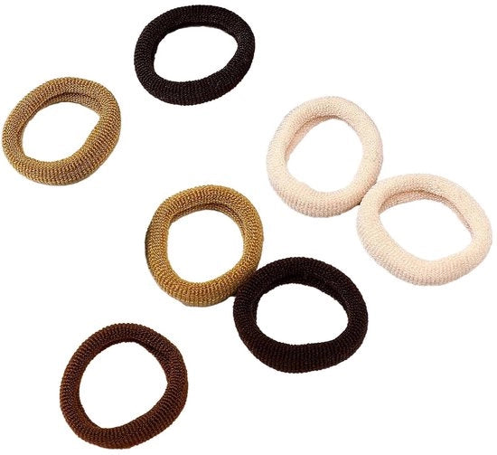 Elastici per capelli 10 pezzi - elastico per intrecciare - scelta di colori - adatto per donne/uomini - per abbigliamento sportivo/vacanziero - espressione individuale - fermacapelli
