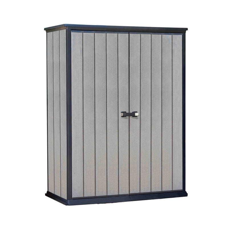 Armadio da giardino alto in resina OAKLAND BROSSIUM â€“ 1400L