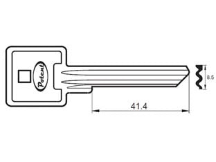 CHIAVE GREZZA K2640 R1 - 10 pezzi
