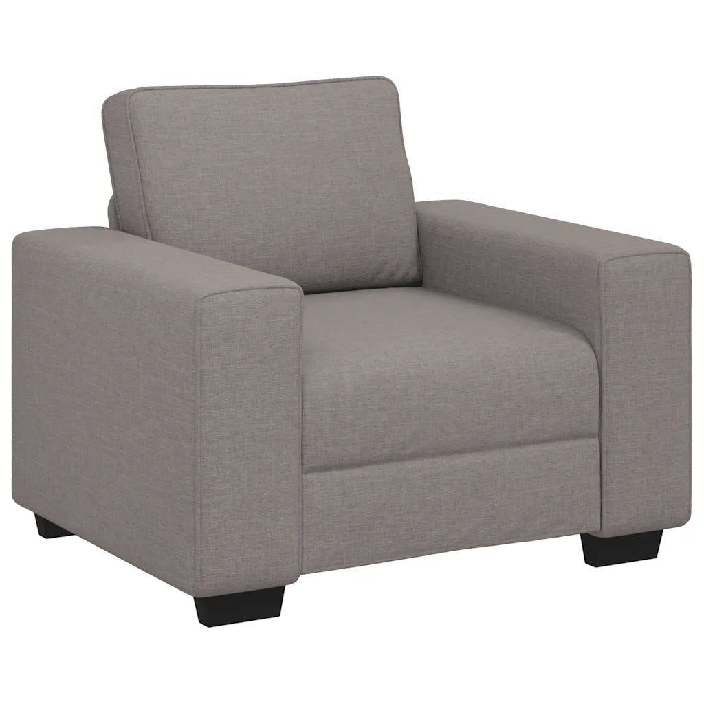 vidaXL Poltrona Tortora 60 cm in Tessuto