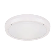 Plafoniera esterna IP65 tonda bianca 30cm 2xE27 Struhm