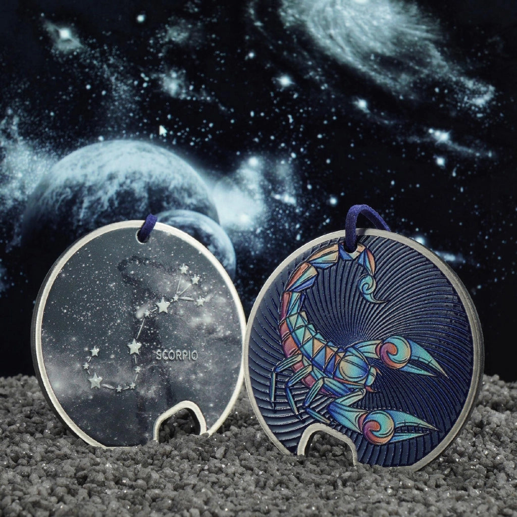 Apribottiglie in metallo KADAX, regalo per segno zodiacale Scorpione, resistente