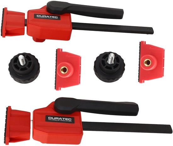 Fermo vettura per lavoro di legno - 2 pezzi - Fermo vettura regolabile - Materiali ecologici - Forza di chiusura > 70 kg - Fermo vettura per tavolo da lavoro 

Oggetti tecnici: 
- 2 pezzi 
- Forza di chiusura > 70 kg